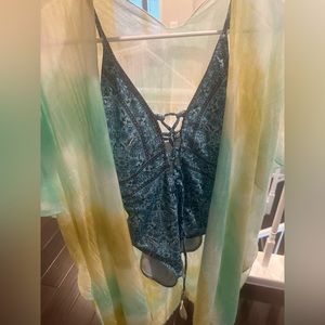 NWT Tye Dye Kimono